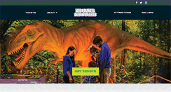 Desktop Screenshot of discoverthedinosaurs.com